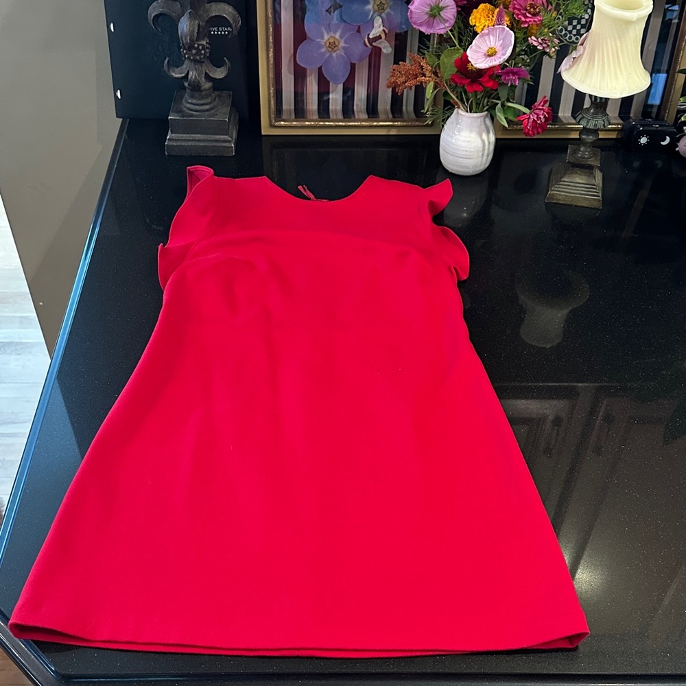 Vineyard Vines Vibrant Red Holiday Dress (Size: 10)